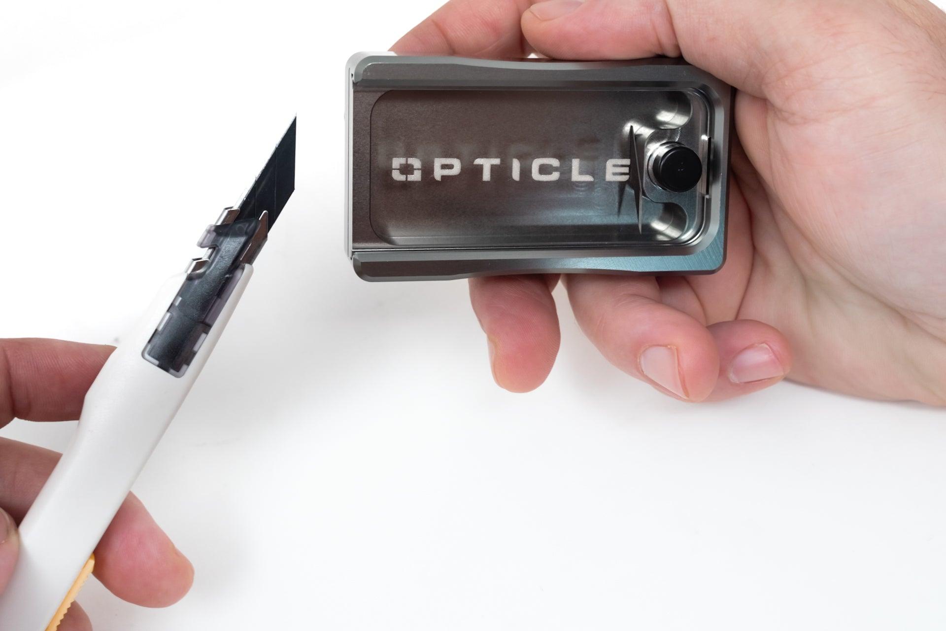 OPTICLE Aluminum Blade Disposal Case