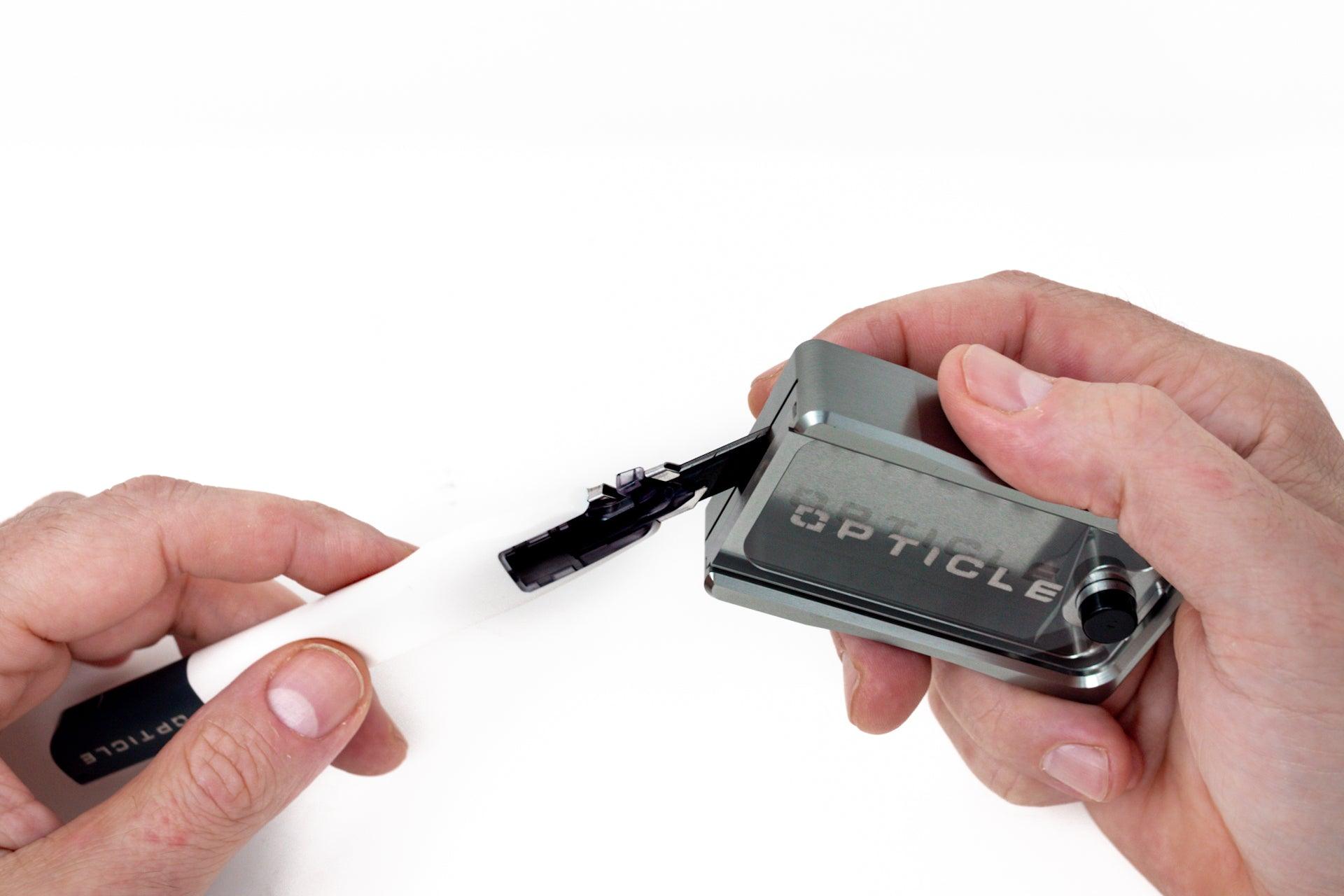 OPTICLE Aluminum Blade Disposal Case