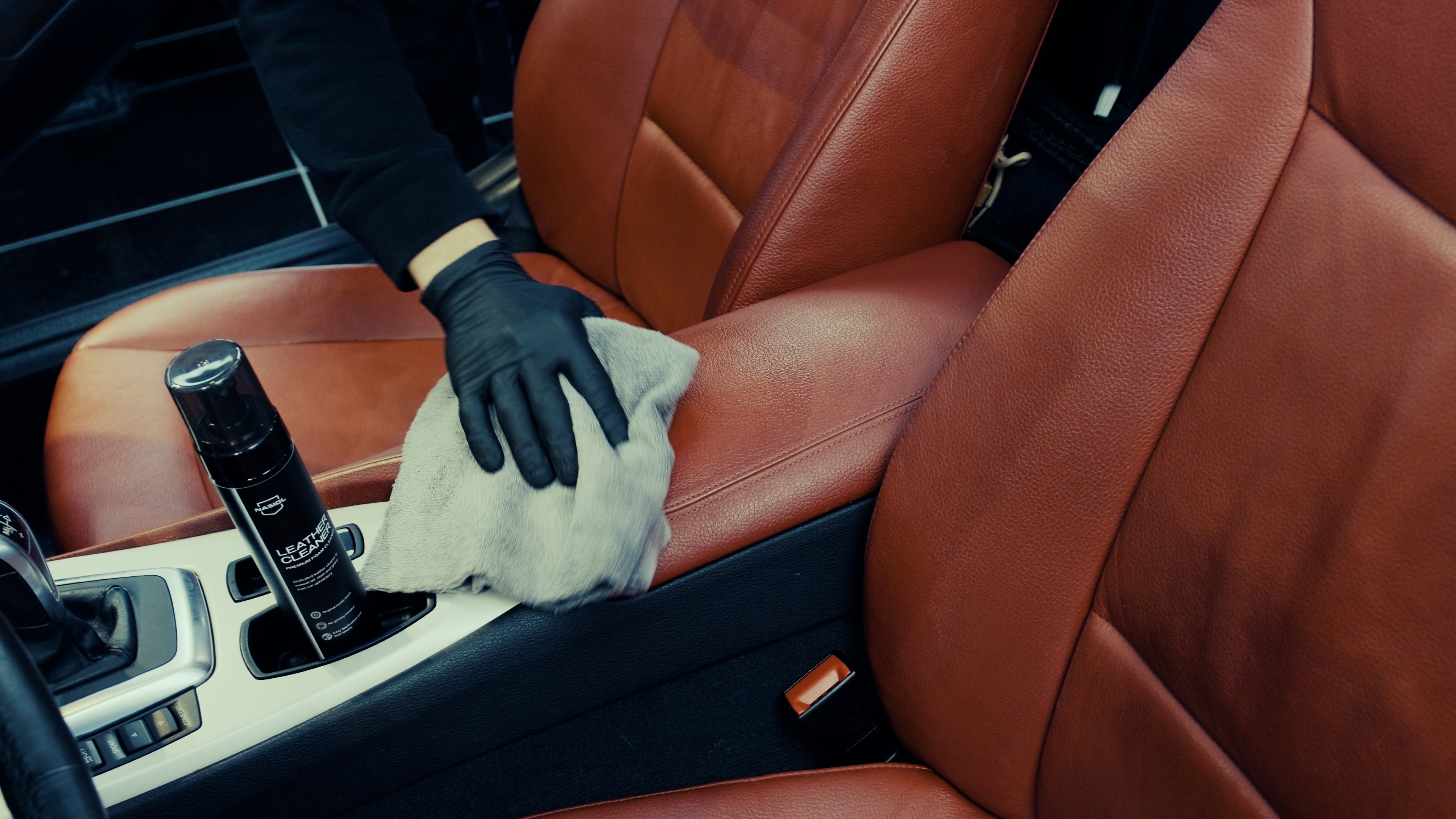 Nasiol Nettoyant Cuir Mousse Premium pour Toutes les Surfaces en Cuir