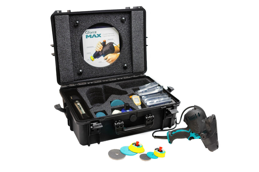 GLASWELD Gforce Max XL Kit – The Ultimate Mobile Glass Scratch Removal Solution