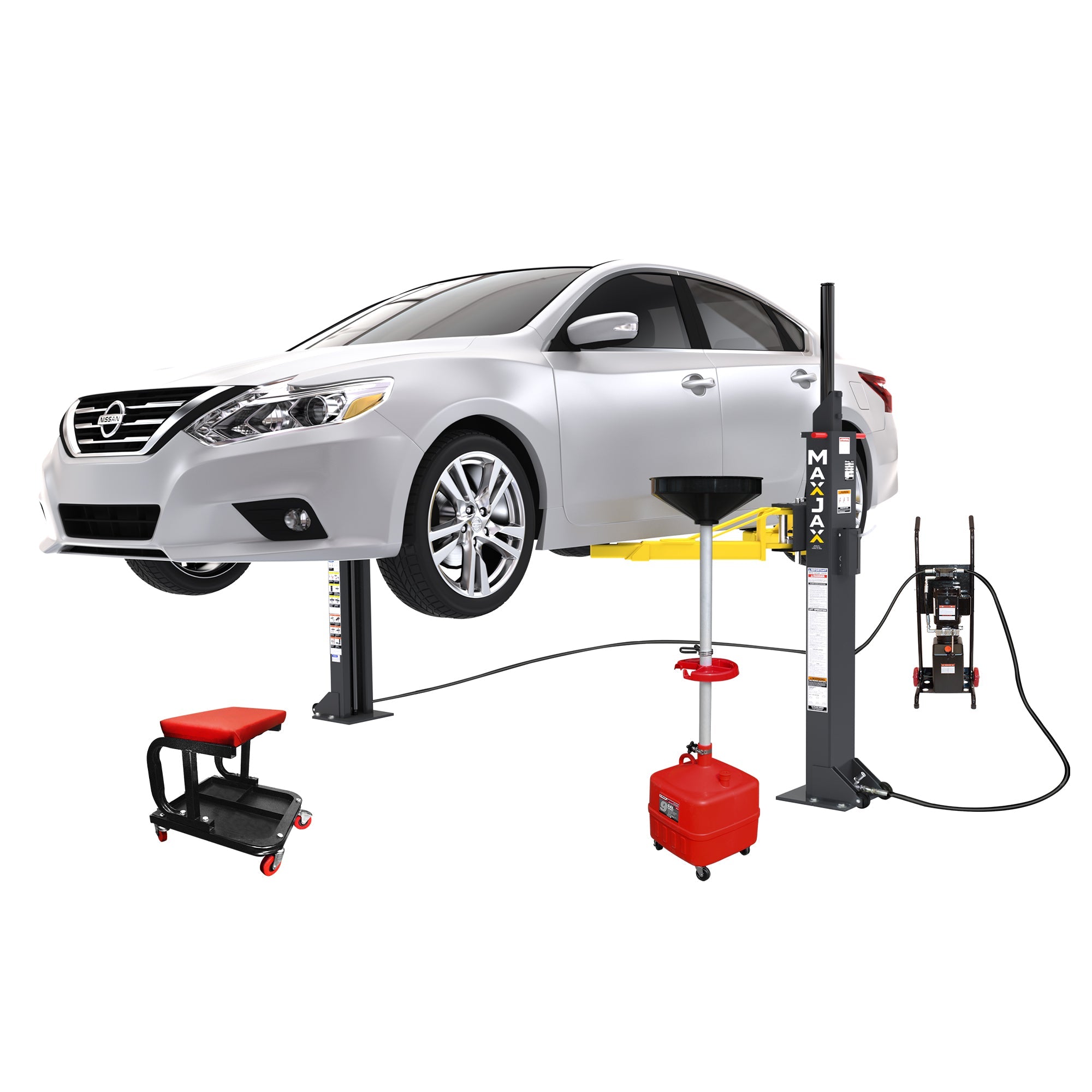 MAXJAX M7K - Portable Two-Post Garage Lift