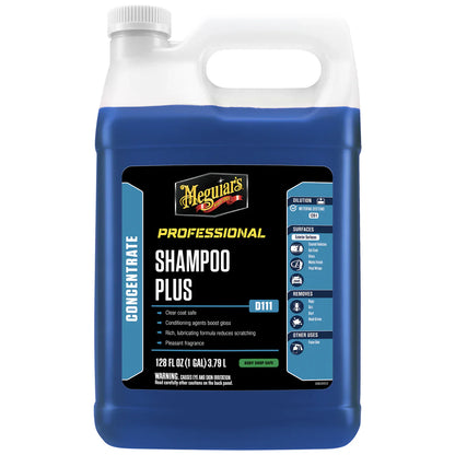 Meguiar’s D111 Shampoo Plus – Professional-Grade Car Wash Soap for Luxurious, Safe Cleaning