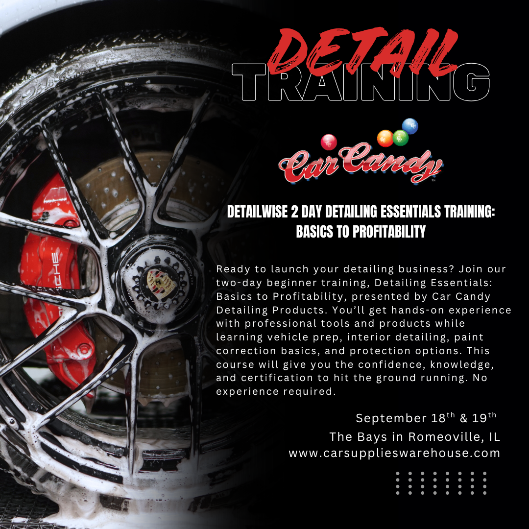DETAILWISE 2 Day Detailing Essentials Training: Basics to Profitability