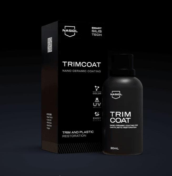 NASIOL TrimCoat Premium-Grade Trim Restoration and Protection 30mL