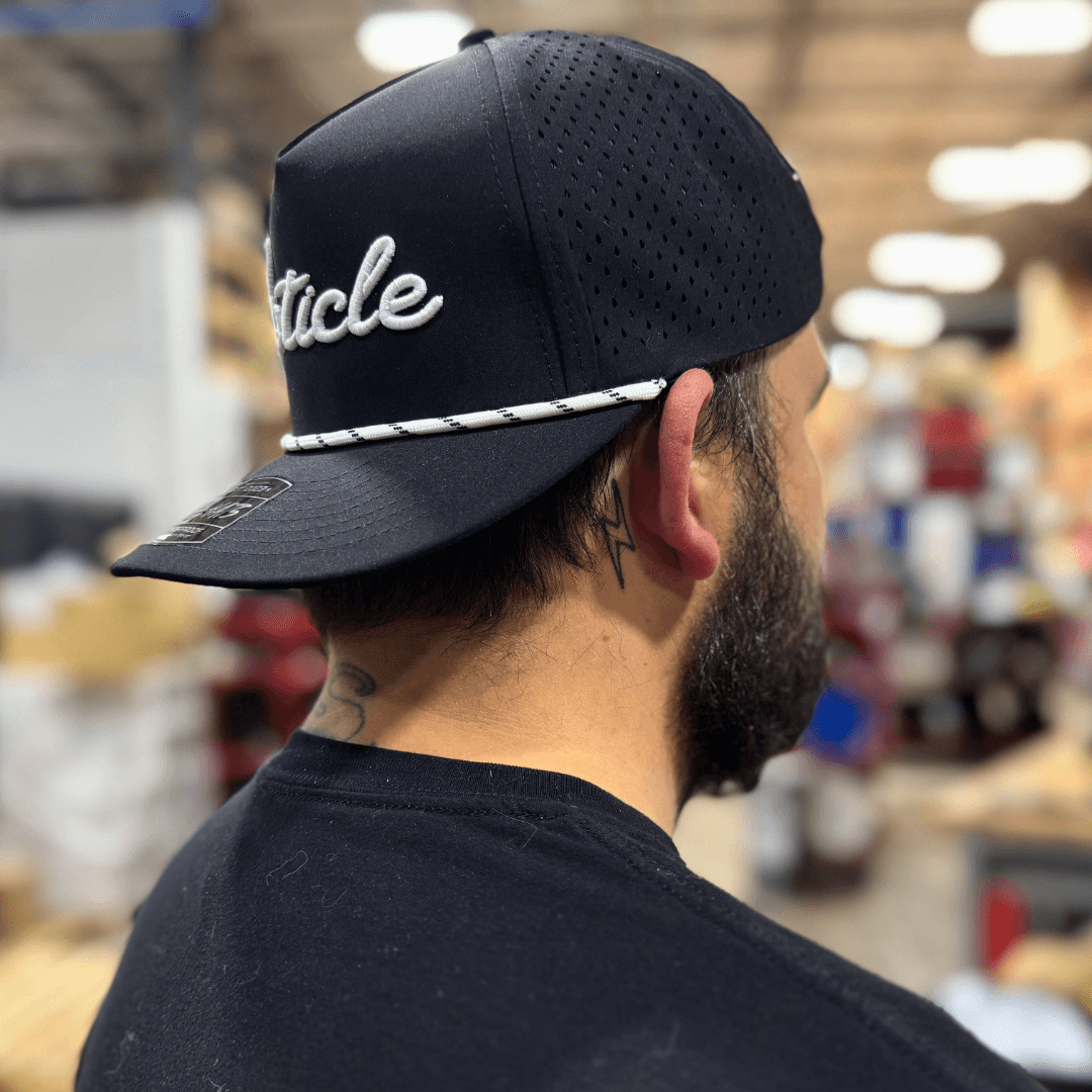 OPTICLE Cursive Logo Snapback Hat