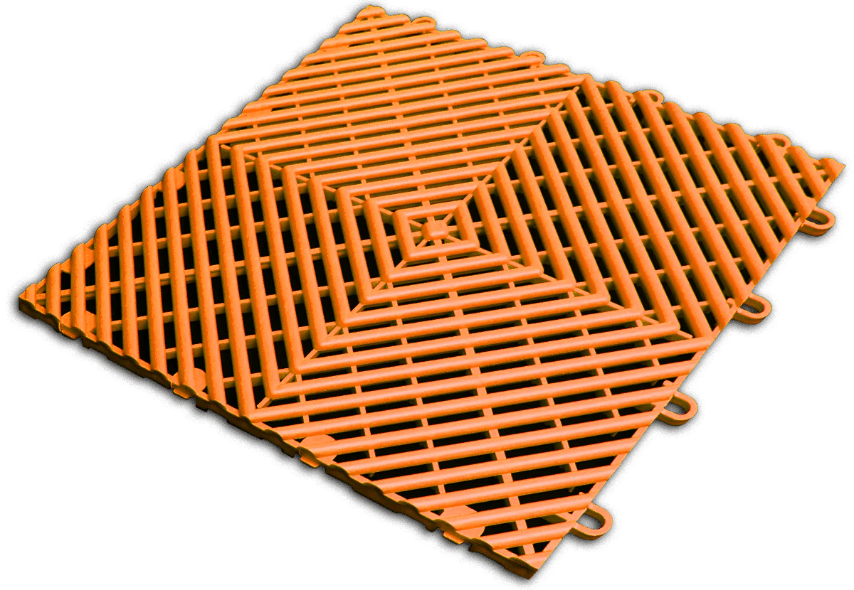 Système de sol de garage auto-drainant RACEDECK Free Flow