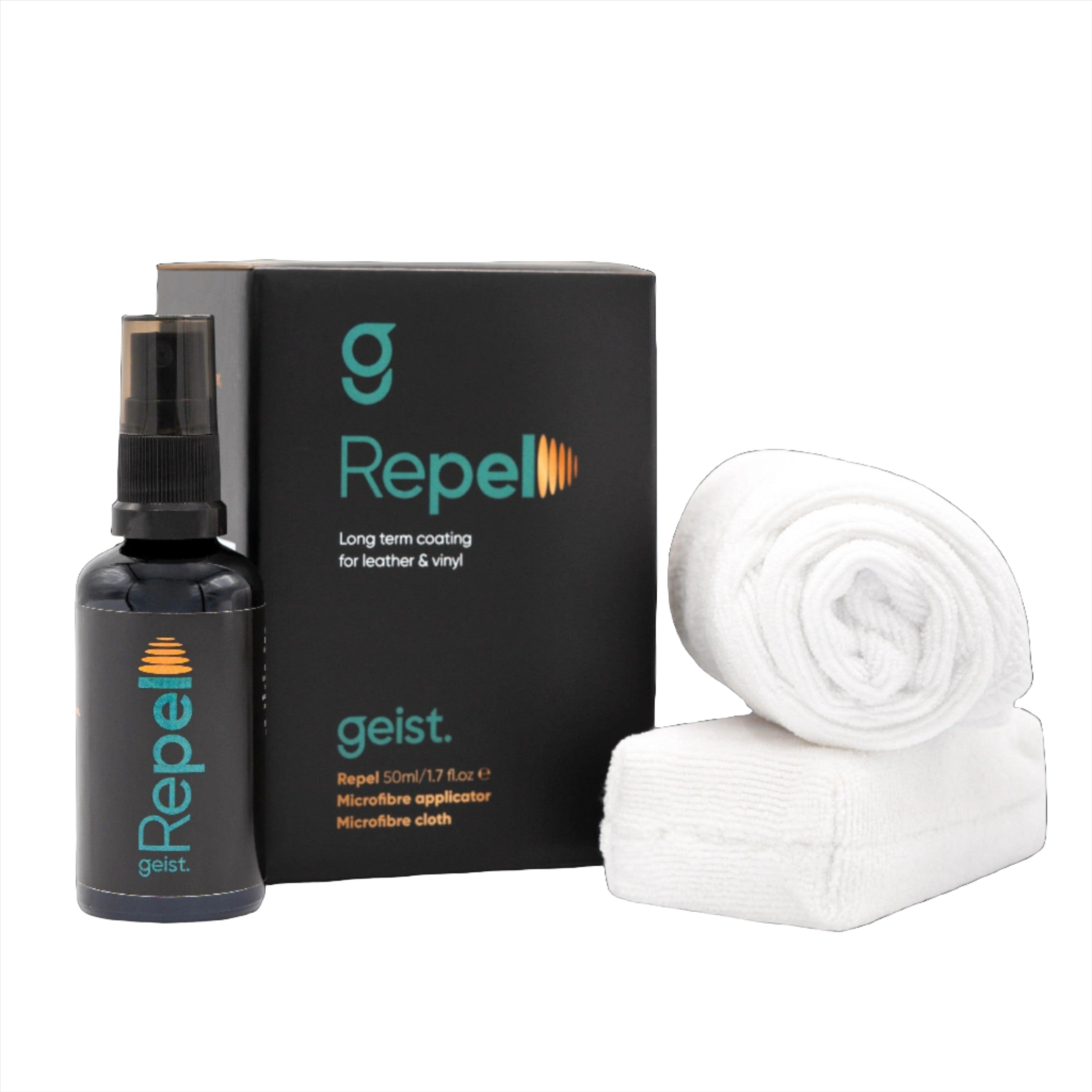 GEIST Repel Advanced Solvent-Free Hybrid Polymer Coating for Leather, Vinyl & Synthetic Surfaces