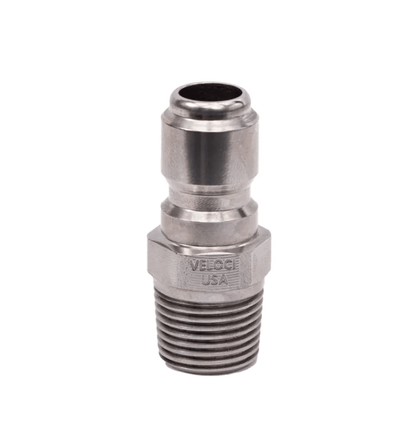 MTM HYDRO Prima Stainless Steel QC Plug 3/8 MPT