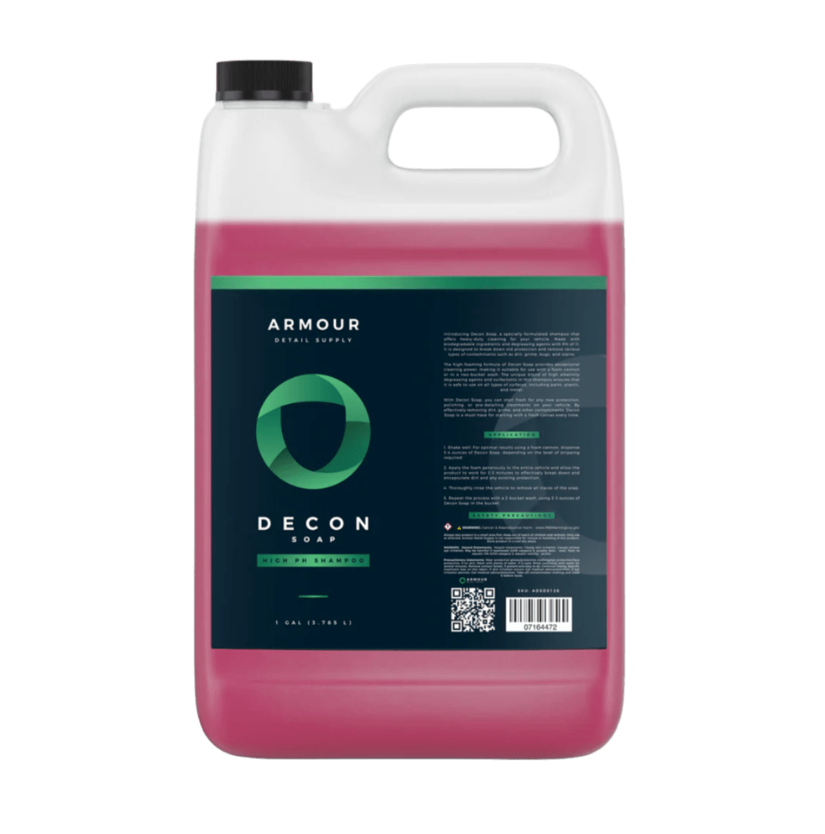 ARMOUR DETAIL | Decon Soap - High pH Gallon Car Supplies Warehouse