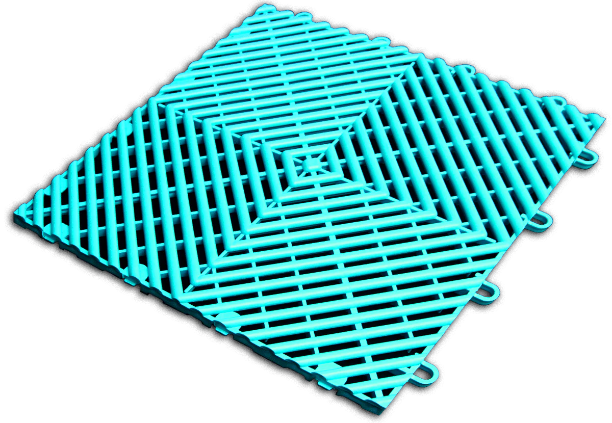 Système de sol de garage auto-drainant RACEDECK Free Flow