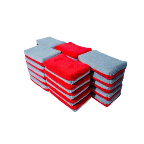 Applicateur AUTOFIBER Thin Saver, éponge applicatrice de revêtement en microfibre Terry avec barrière en plastique
