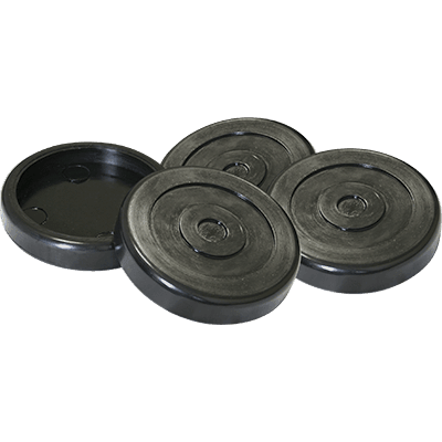 BENDPAK Tuf-Pads Round Slip-Over Pads for Two-Post Lifts