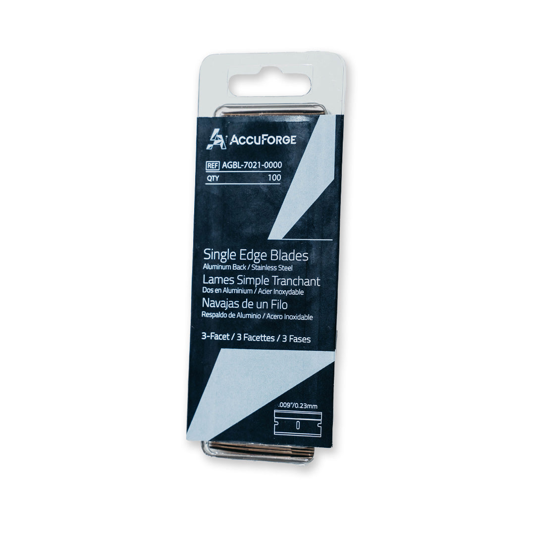 Lames en acier inoxydable ACCUFORGE 1" GEM