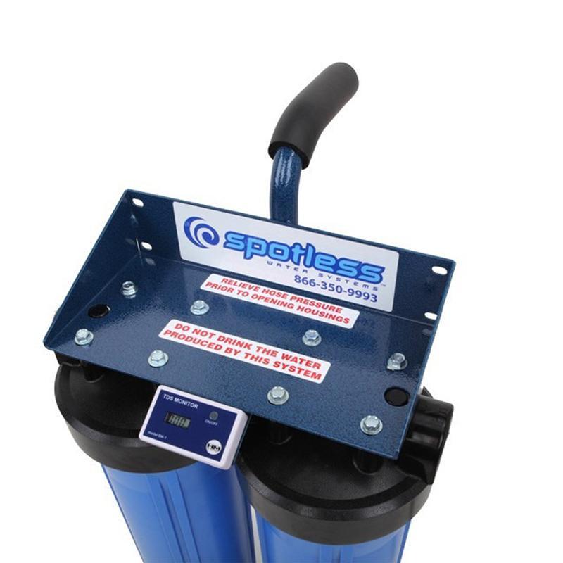 CR SPOTLESS 100 Gallon Deionized Water Filter Rolling System