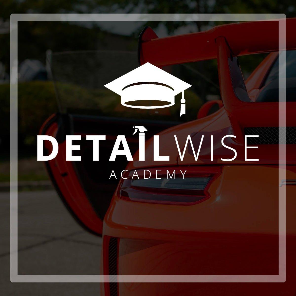 DETAILWISE 2 Day Detailing Essentials Training: Basics to Profitability
