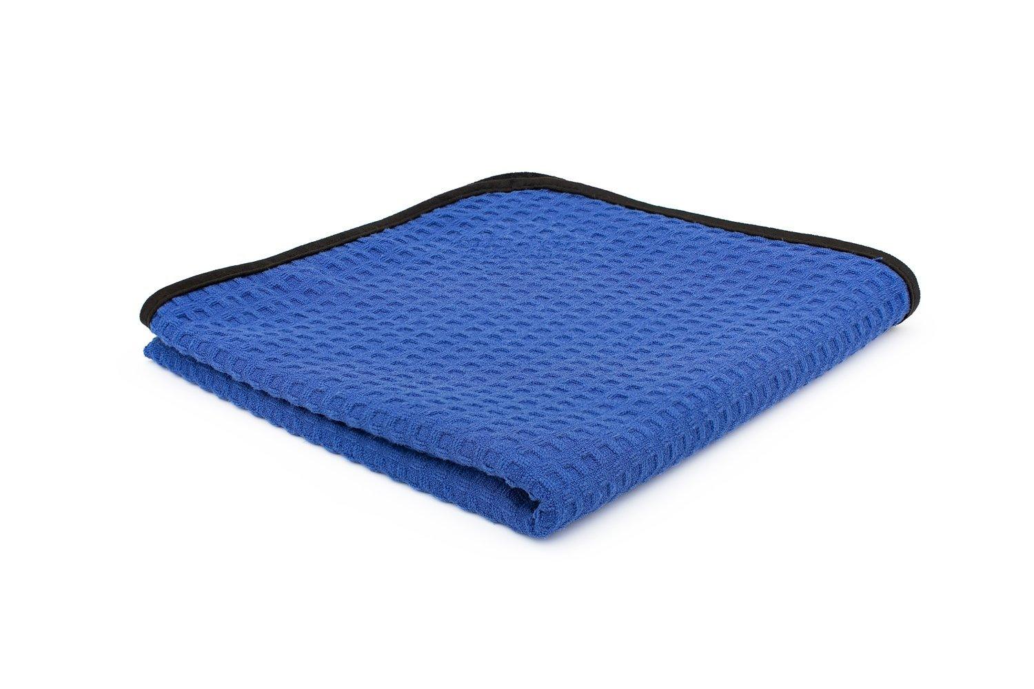 Serviette de séchage gaufrée Dry Me A River de THE RAG COMPANY – Absorption maximale, zéro rayure (lot de 3) 16 x 24