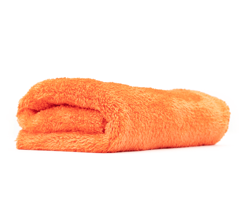 Serviette en microfibre ultra douce Eagle Edgeless 500 de THE RAG COMPANY pour le polissage et les finitions (16 x 16)