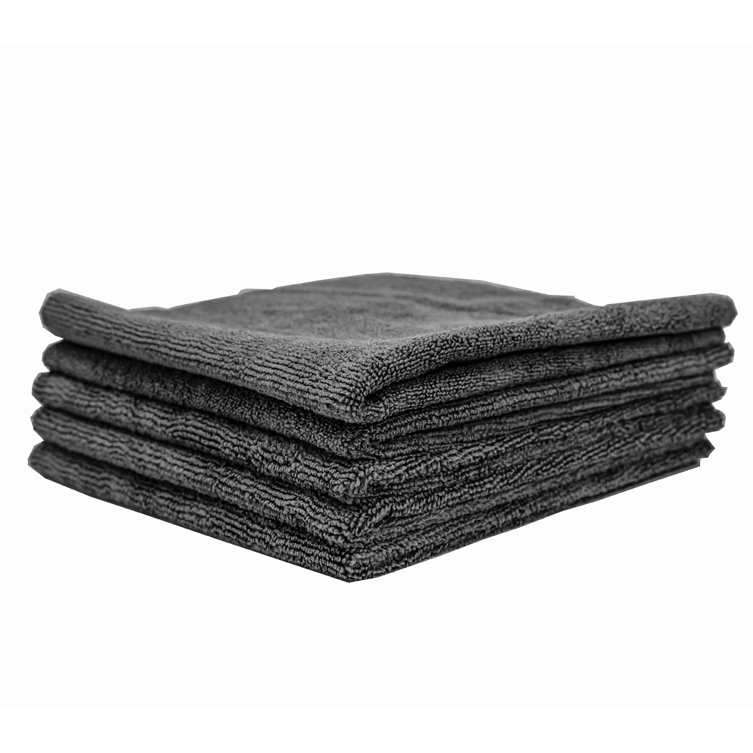 Serviette de polissage en microfibre Edgeless 365 Miner Premium de THE RAG COMPANY (lot de 10) (16 x 16)
