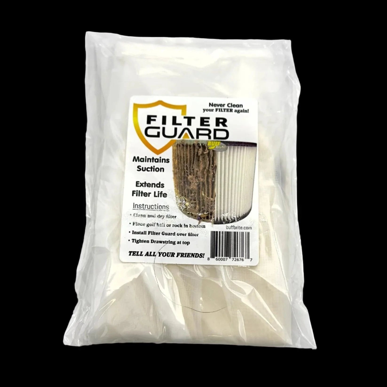 BUFF BRITE Filtre de protection pré-vacuum