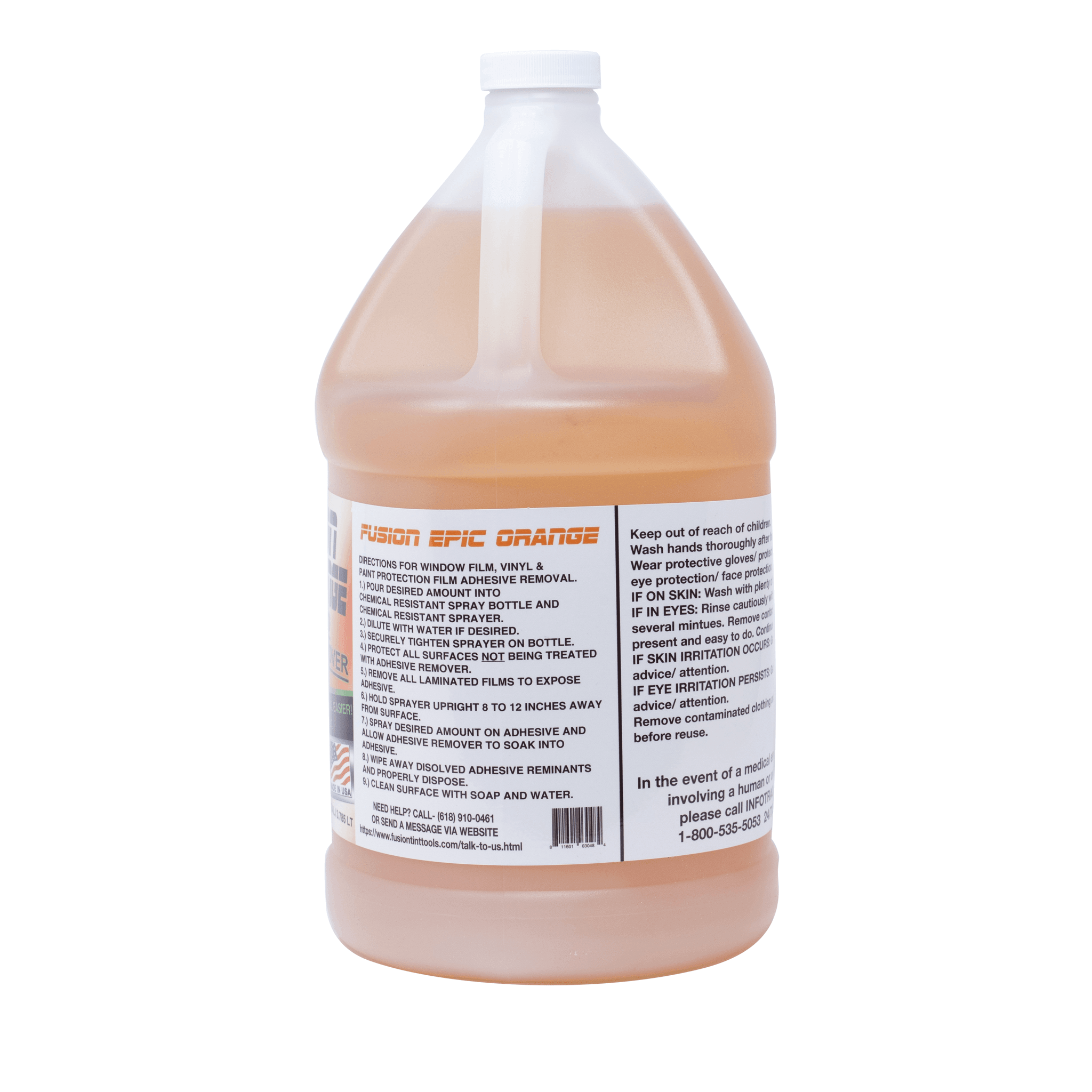 Dissolvant adhésif FUSION Epic Orange
