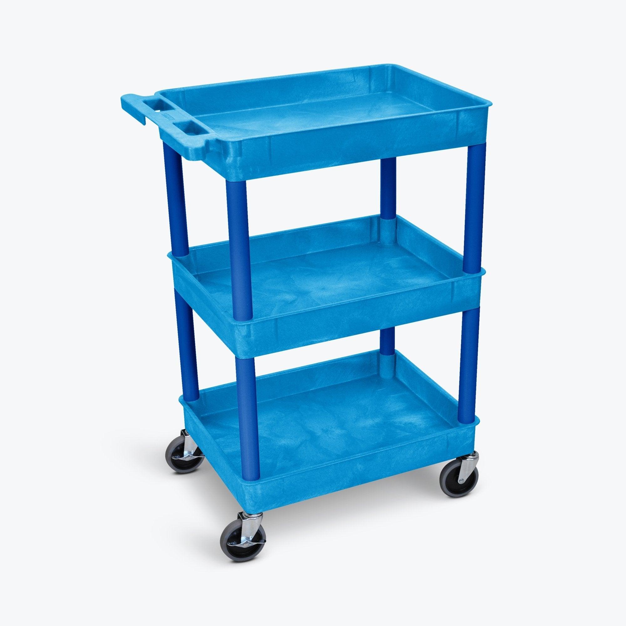 Chariot utilitaire mobile LUXOR à 3 niveaux - Capacité de 300 lb