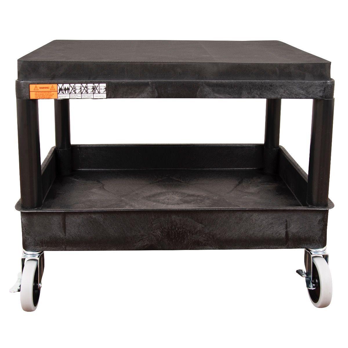 Chaise mobile avec rangement Luxor pour mécanicien – Tabouret roulant pour garage et atelier