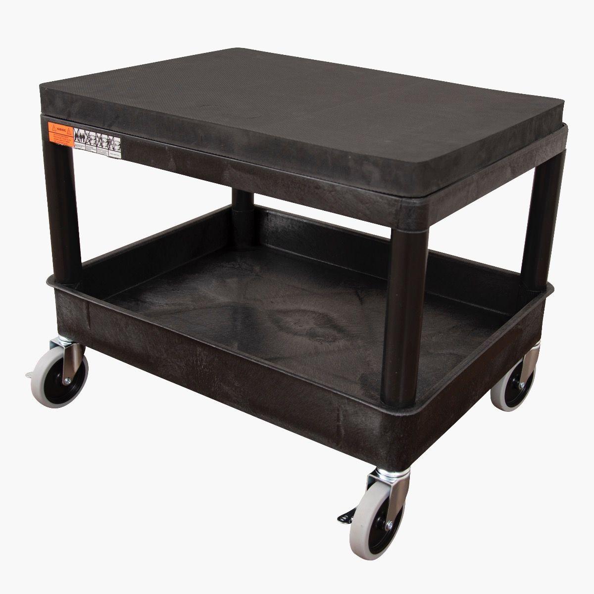 Chaise mobile avec rangement Luxor pour mécanicien – Tabouret roulant pour garage et atelier