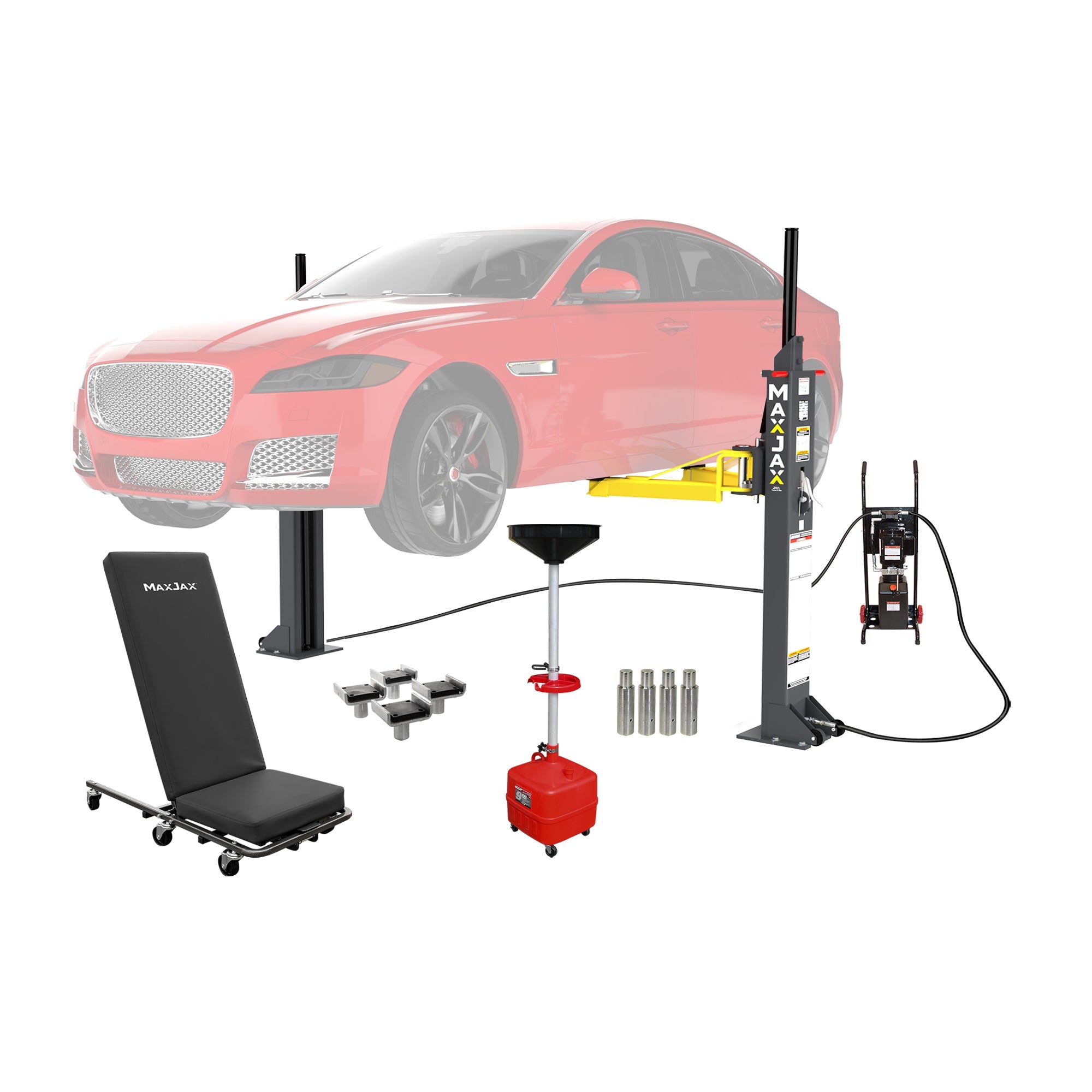 MAXJAX M7K - Portable Two-Post Garage Lift