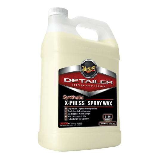 Cire en aérosol synthétique X-Press D156 de MEGUIAR'S, gallon