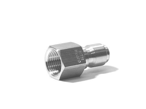 MTM HYDRO Stainless Steel 3/8" QC Male Plug