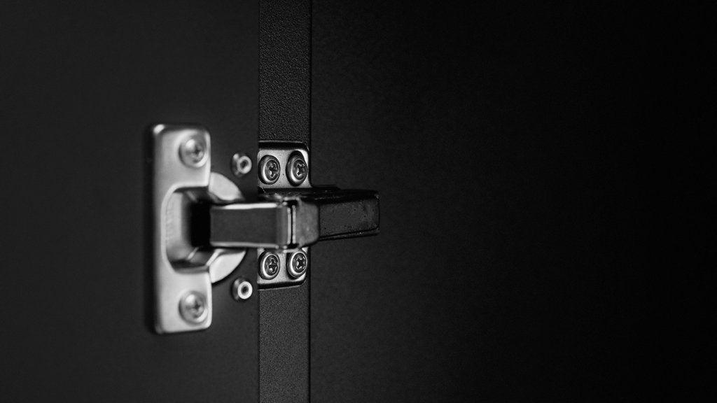 NEWAGE Série Pro 7 Pièces Ensemble de Cabinets avec Cabinet Bas, Cabinet Mural, Tiroir à Outils, Casiers et Plan de Travail de 56 pouces