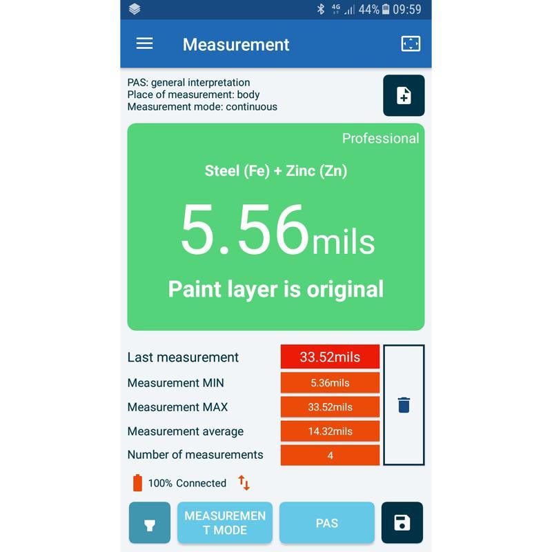NEX Diag NexPTG Professional Paint Thickness Gauge