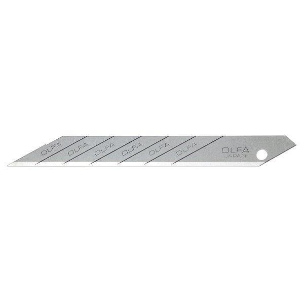 Lames sécables à 30 degrés en acier au carbone OLFA 9 mm (A1160B)