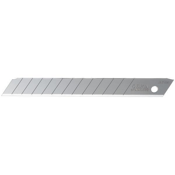 OLFA 9mm Precision Silver Snap-Off Blades, 50 pack (AB-50S)