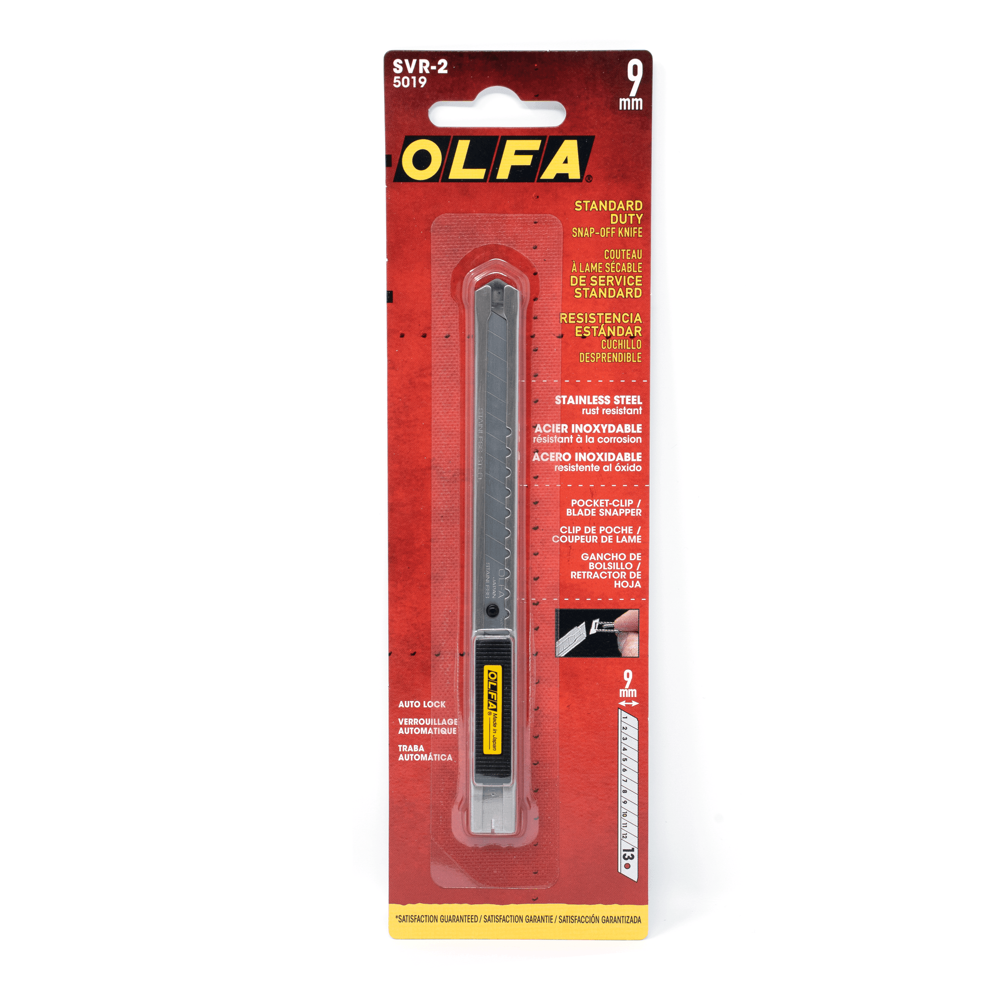 Couteau à verrouillage automatique OLFA SVR-2
