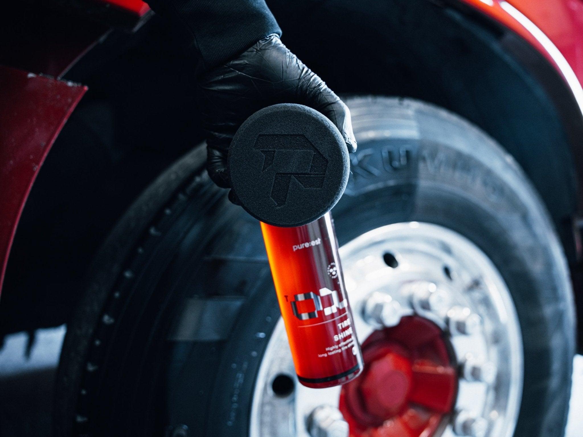 PURE:EST T1 Gel pour pneus et garnitures – Brillance durable et protection