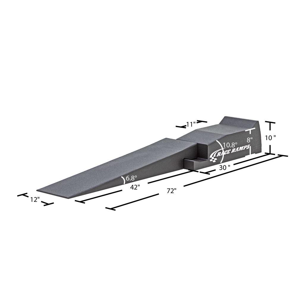 RACE RAMPS 72" Ramp - 6.8 Initial to 10.8 Final Degree Approach Angle