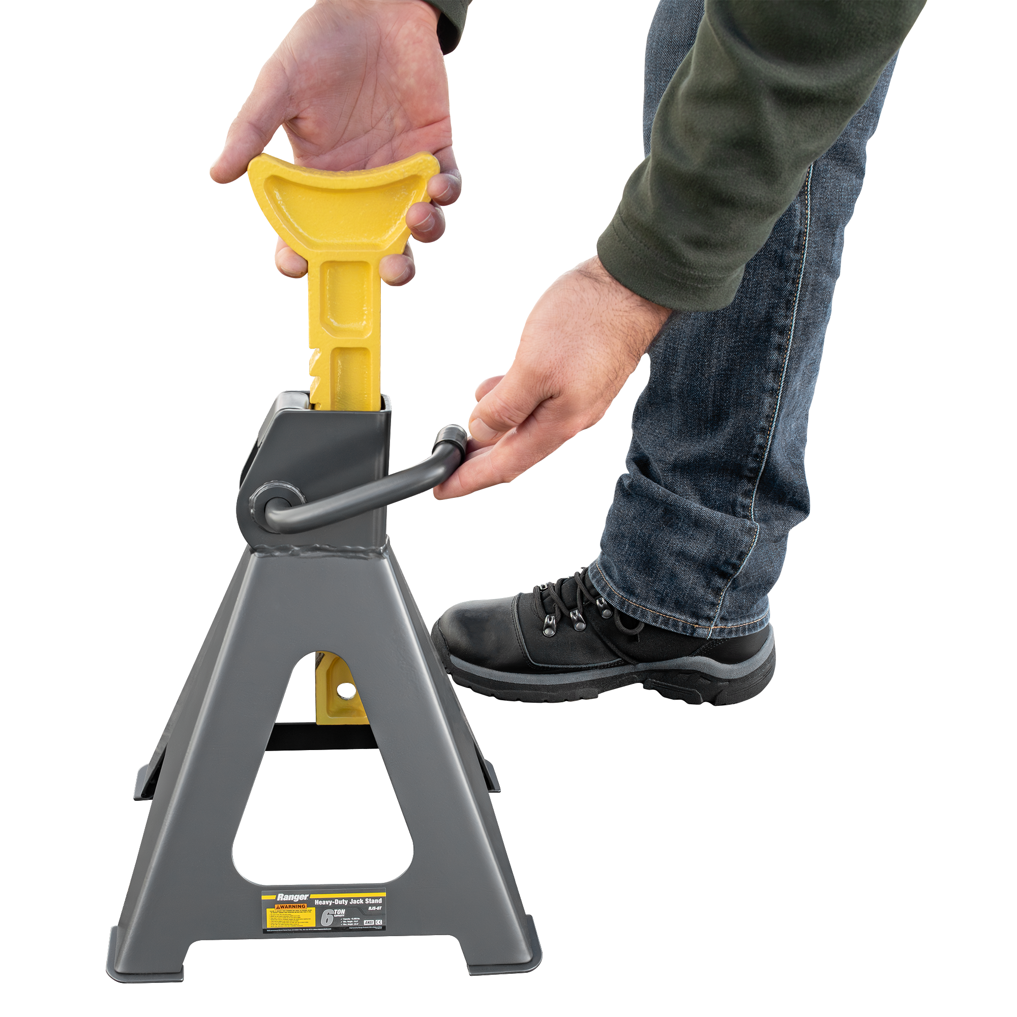 RANGER RJS-6T – Crics de support d’une capacité de 12 000 lb
