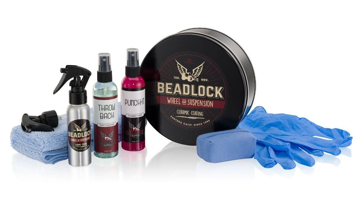SHINE SUPPLY Kit de revêtement céramique pour roues Beadlock et suspension