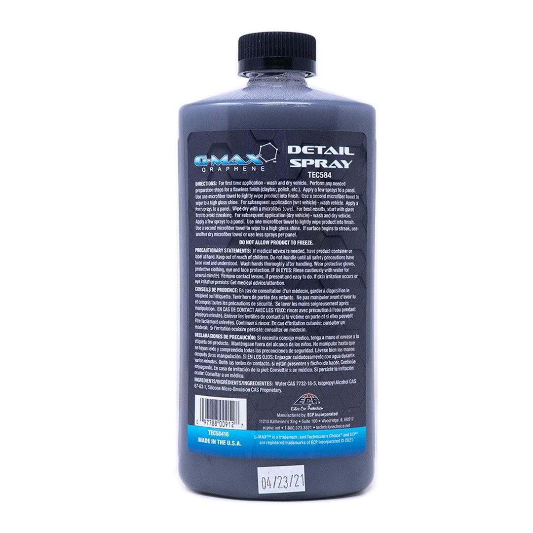 TECHNICIAN'S CHOICE TEC584 G-MAX Spray de Détail Graphène