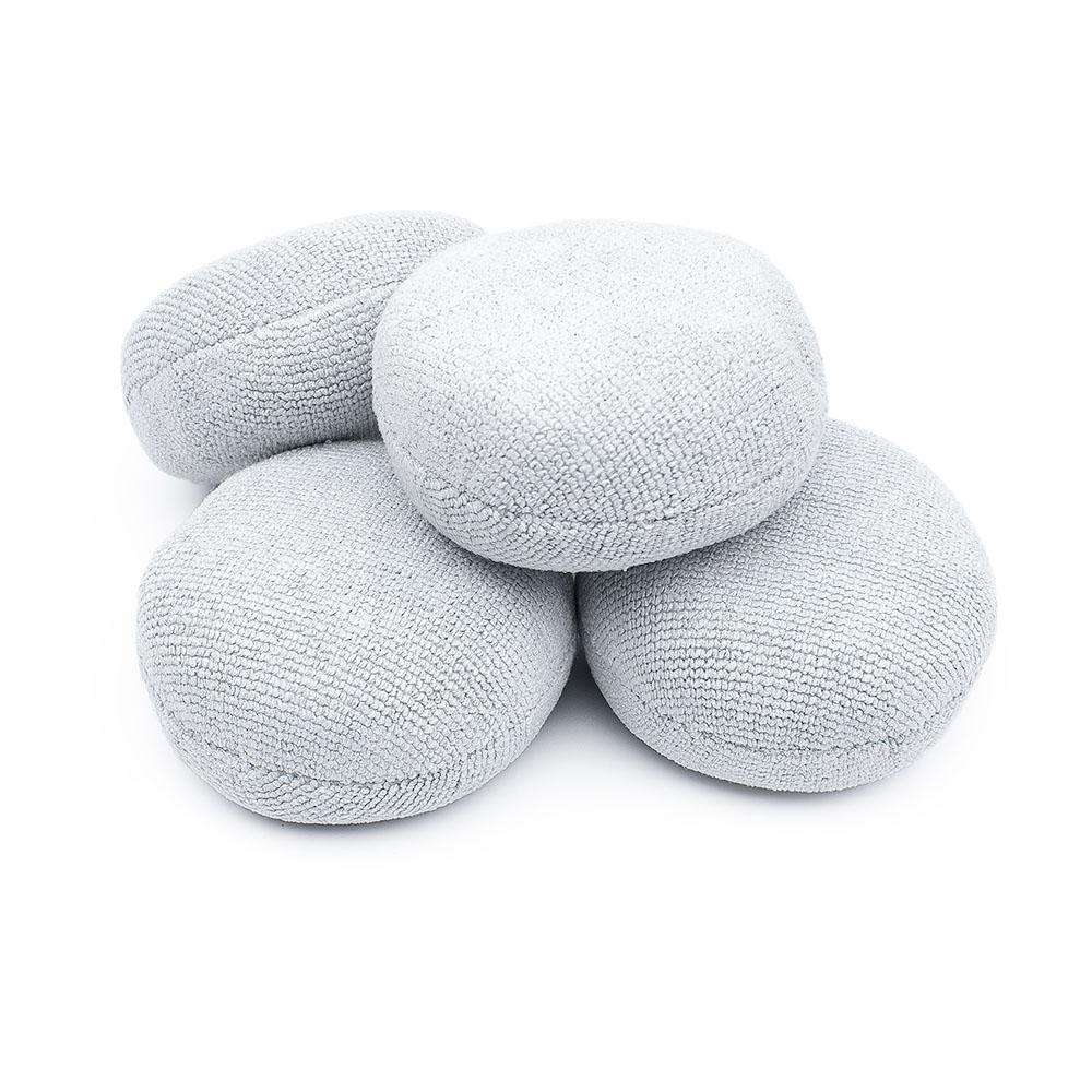 THE RAG COMPANY Pearl Puck Applicator (4 Pack)