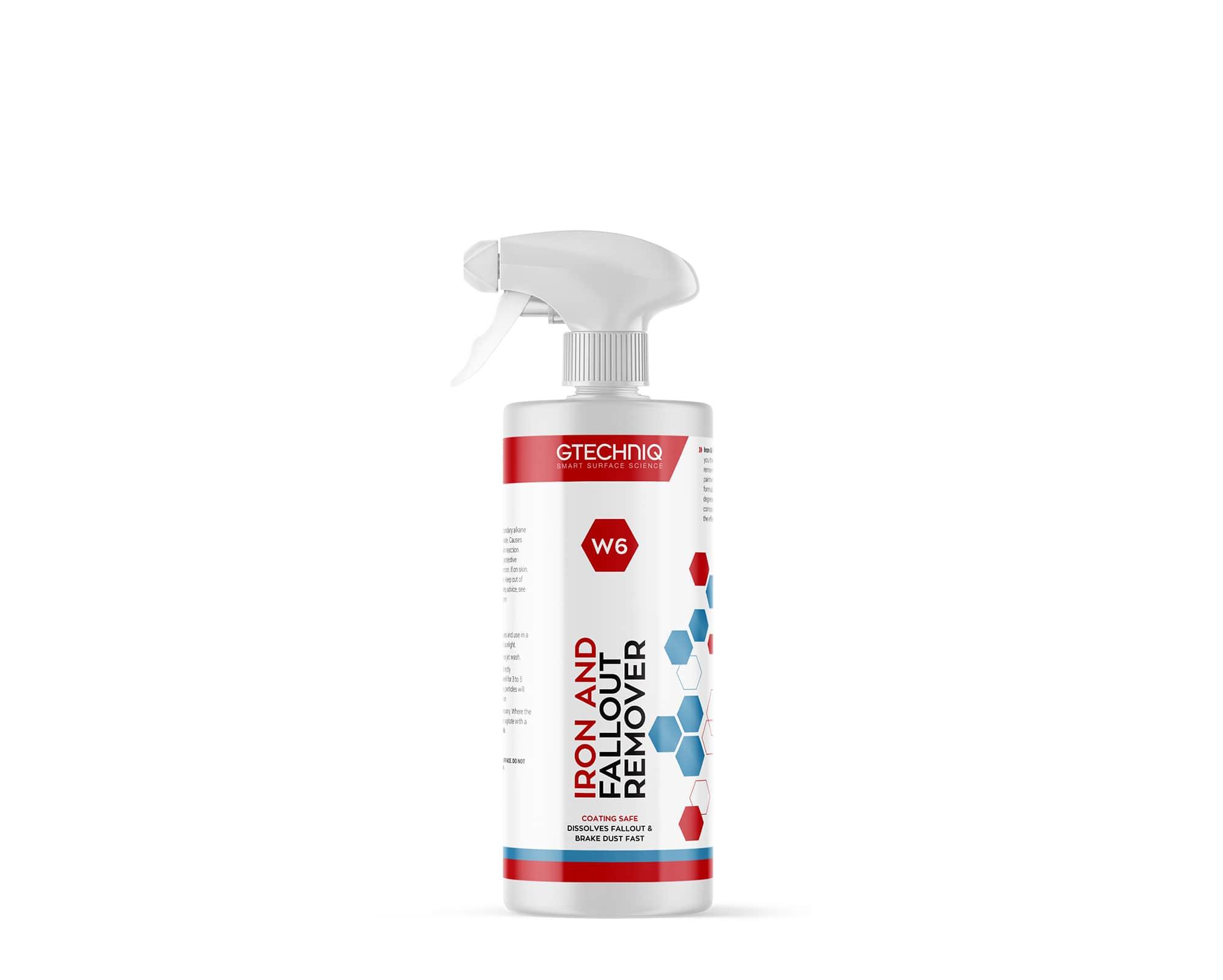 GTECHNIQ | W6 Iron and General Fallout Remover - Car Supplies Warehouse 