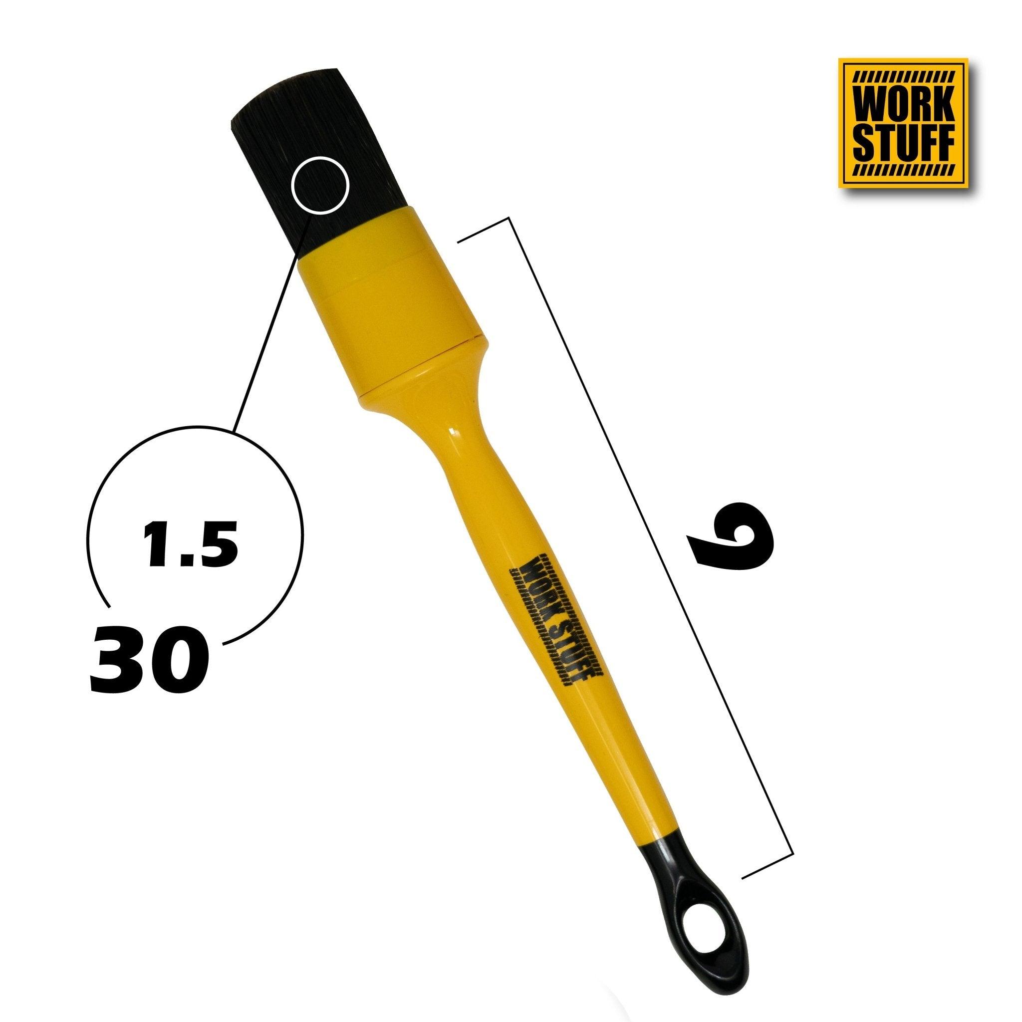WORK STUFF Detailing Brush Black 3 pack
