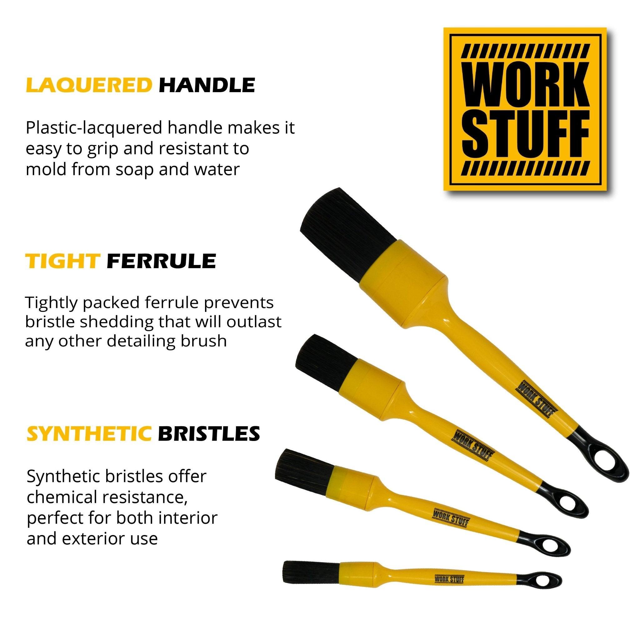 Brosse de finition WORK STUFF - Noire