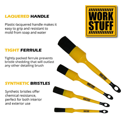 Brosse de finition WORK STUFF - Noire