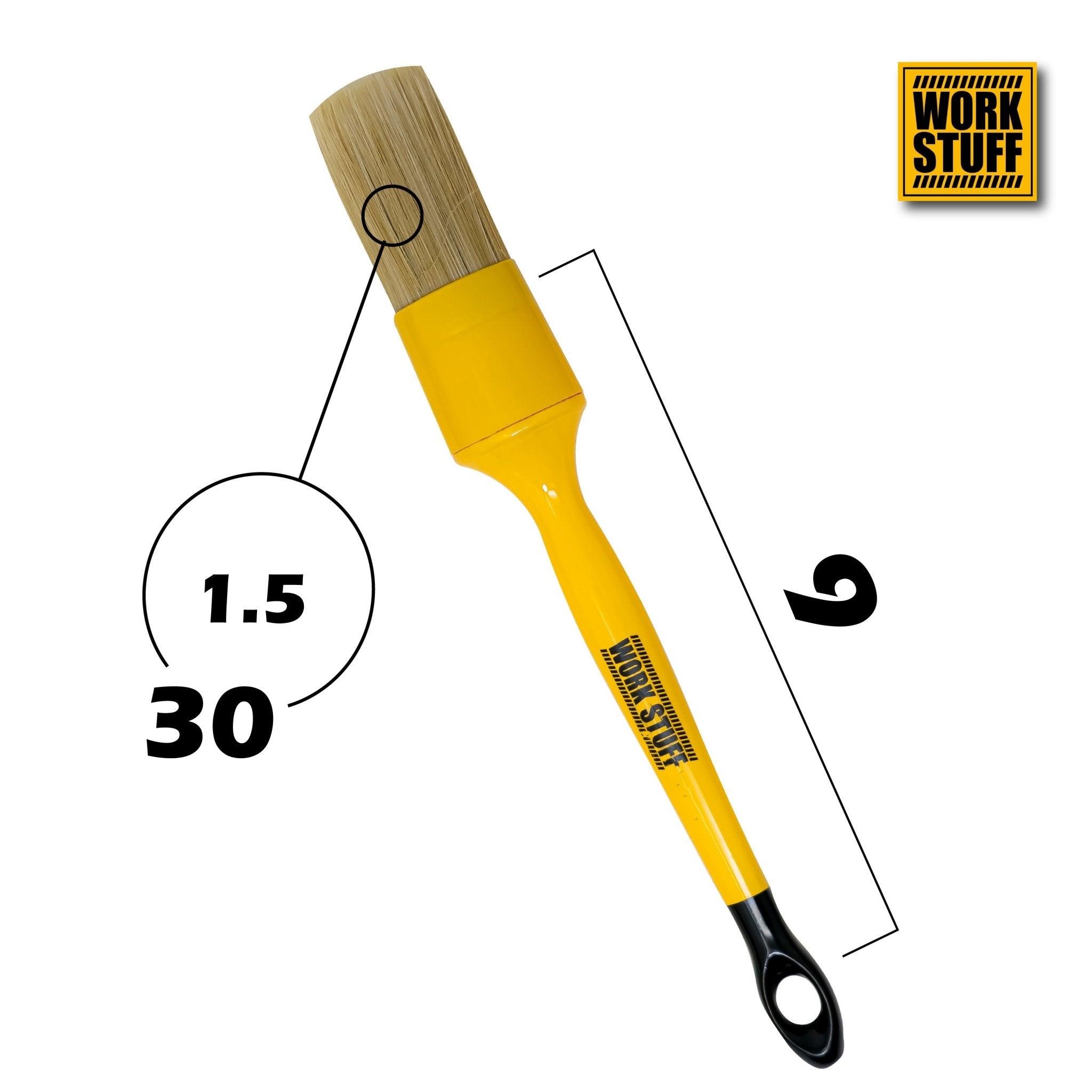 WORK STUFF Brosse de Détail Classique Pack de 3