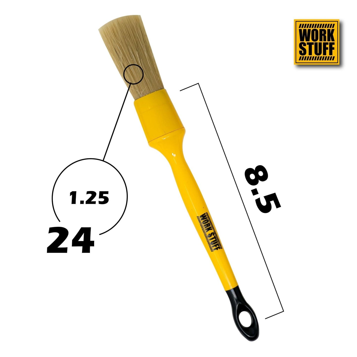 WORK STUFF Detailing Brush Classic 3 Pack
