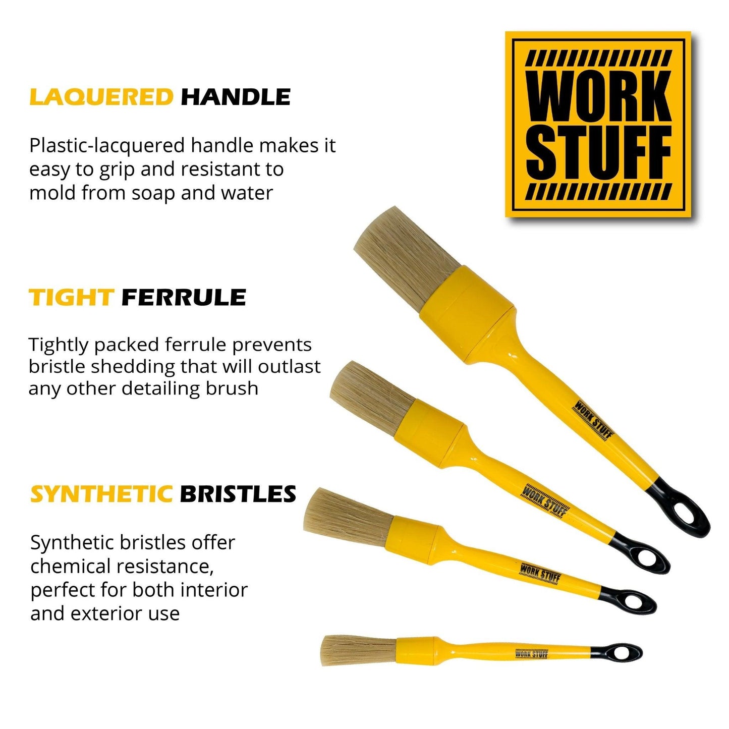 Brosse de finition WORK STUFF - Classique