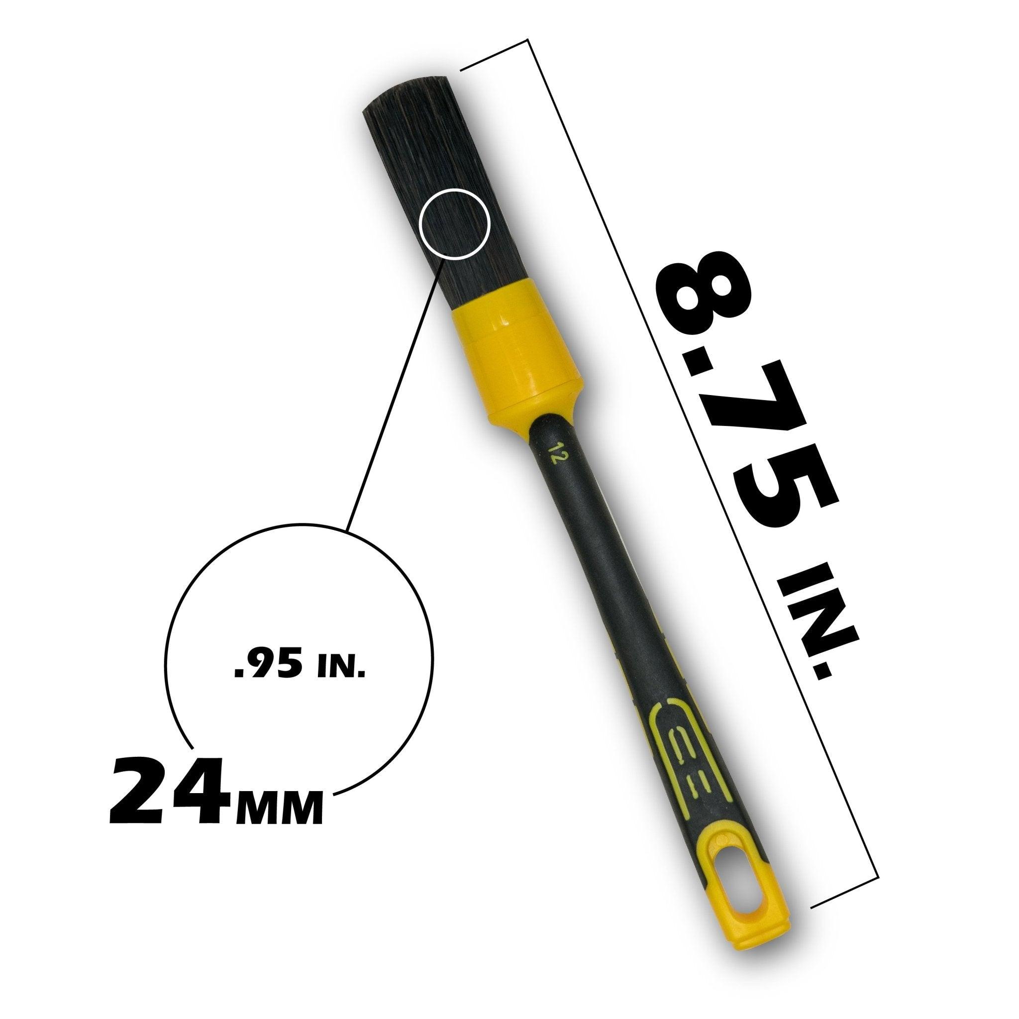 Work Stuff Detailing Brush - Rubber Black - Car Supplies Warehouse Work Stuffaccessoriesbrushbrushes